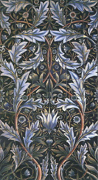 William Morris, Membland flower mural