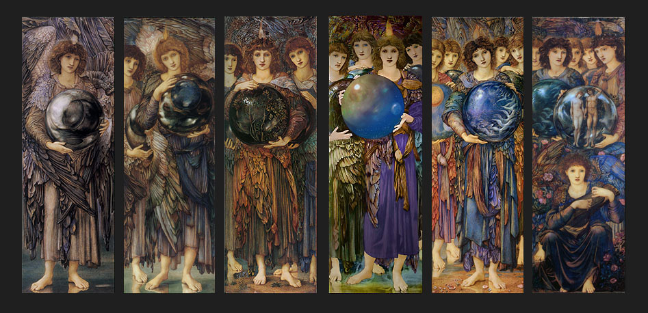 Edward Burne-Jones, Days of Creation Angels
